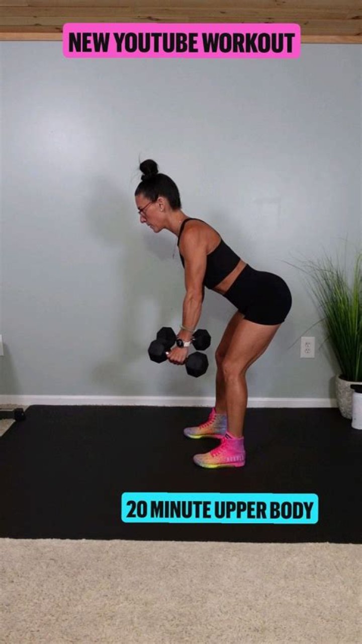 20-Minute Dumbbell Workout for Women
