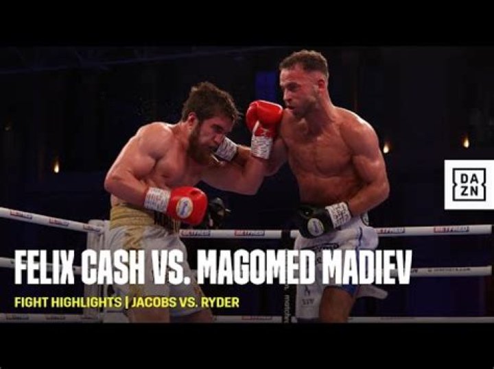 Felix Cash survives two knockdowns, claims 10-round decision over Magomed Madiev