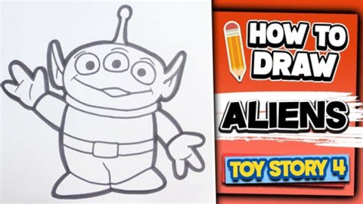 How to Draw the Aliens from Toy Story
